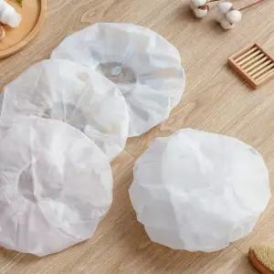 헤어소품 위생 샤워캡 방수 비닐 헤어캡 100개입