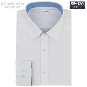 [95~110 사이즈] 슬림핏 와이셔츠 - 28
