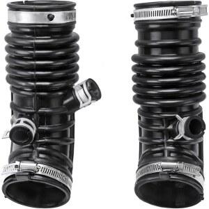 Dtomi 엔진 흡기 호스 튜브, 좌우 측면, Infiniti 차량 EX35 2008-2012 G35 2007-2008 3.5L V6 교체 # 16576-JK20A 16576-JK21A 16576-JK21B(2PCS)와 호환됨