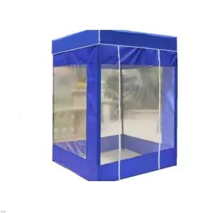 용 천막 텐트 야외 투명 팝업 스틸 그늘 그늘막 스토어 바람막이 노점 사각