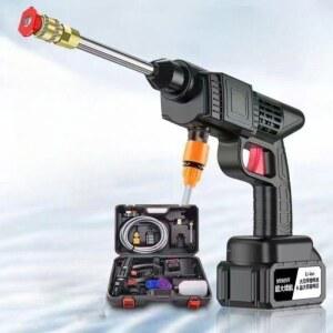 무선 고압 세차기 셀프 물분사기 고압살수기 고압세차기 장비 전동워터건 세차용품