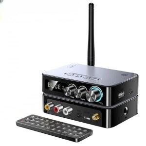 블루투스리시버 송신기 스테레오 PC 무선 FM 어댑터 오디오 라디오 TV