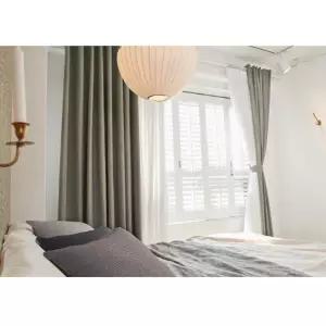 누보데코 암막 커튼 안방 백프로 아일렛 카키 450x250 BNS