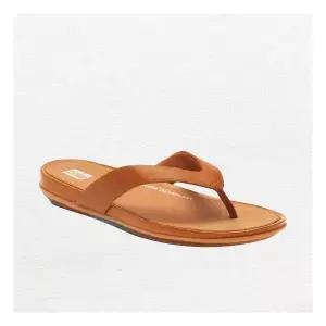 [핏플랍]그라시에 레더 쪼리 LIGHT TAN