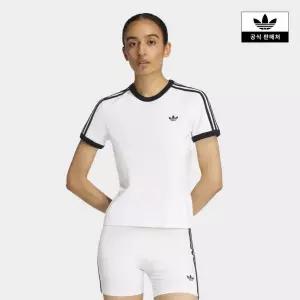 [아디다스오리지널스](하남점)[아디다스코리아공식] 3-스트라이프 슬림 티셔츠 [KD3683]