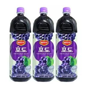 [셀러허브]롯데칠성음료 델몬트 오리지널 포도 1.5L 6개입(1박스) /s (E33046877)