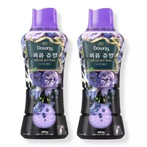 다우니 퍼퓸 쥬얼 자수정 베리 향기부스터, 480g, 2개