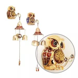 행운의 부엉이 문종 도어벨 1P 현관 도어종 출입문벨 Suf6+9tYG