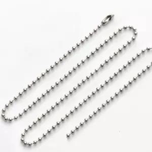 볼체인 군번줄 50cm 키체인 키링 액세서리 악세사리 볼체인 구슬줄 재료