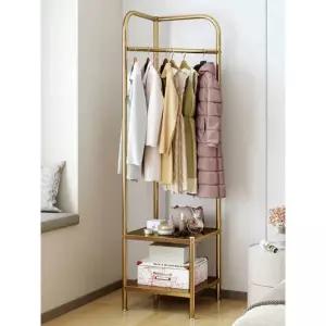 옷가게 코너형 심플 스탠드 행거 옷걸이 기역자 상품 상단 보드 코너 골드