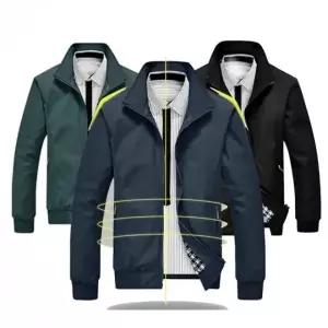 남성 봄 간절기 경량 항공 점퍼 바람막이 자켓 작업복 야상 간절기점퍼 봄 봄잠바 남성 사파리 항공점퍼