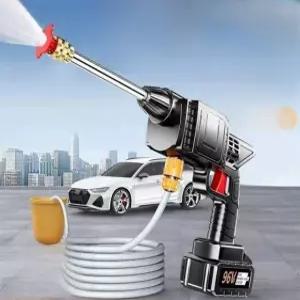 고압 세차기 충전식 무선 경량형 워시건 농약살포기 차량용품