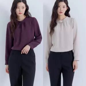 지센 [25FW] 여성 밴드넥 블라우스 LFWSP902