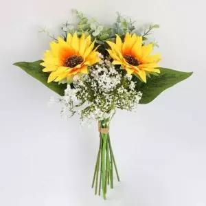 해바라기 조화 꽃 인테리어 장식 거실