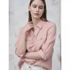 갤러리아 올리비아로렌 Y넥 버튼 블라우스 VOCNL5M3131