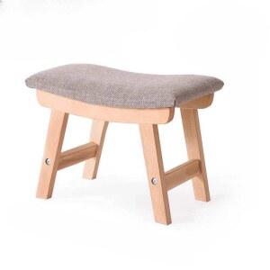 스툴 의자 보조 보조쇼파 골덴 스툴의자 소파 벽걸이 등받이없는 패브릭체어 수납의자