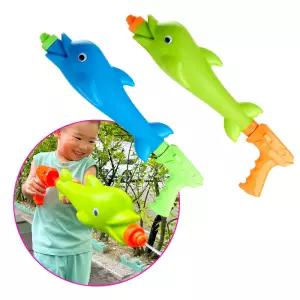 워터파크 물놀이 펌프형 유아 물총 돌고래