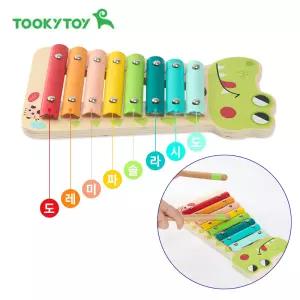 유치원 악기 움악교구 예쁜소리 원목실로폰