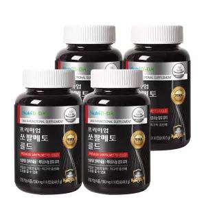 뉴트리디데이 프리미엄 쏘팔메토 골드 550mg×90캡슐 4개 중년남성