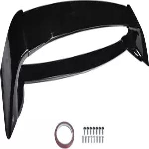 2006-2011 시빅 세단용 유광 블랙 ABS 플라스틱 리어 트렁크 스포일러 윙 교체