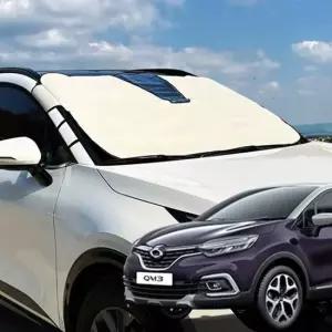 QM3 앞유리 썬커튼 자외선 차단 방수 꽃가루 사계절 덮개