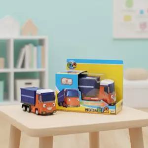 미미월드 꼬마버스타요 롱 컨테이너 트럭 자동차 미니카 풀백카 중장비 장난감 역할놀이