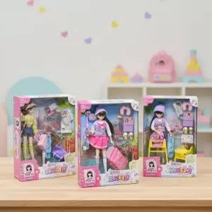 미미월드 열일곱미미 인형 해외여행 동생돌보기 미미 캐릭터 패션 옷입히기 역할놀이 인형놀이