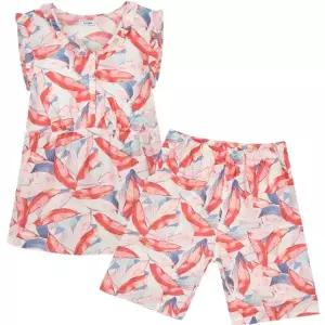 [롯데백화점]비비안 세트 컵내장 민소매 5부반바지 가벼운 홈웨어 상의하의[EZ1966TEZ1966B]