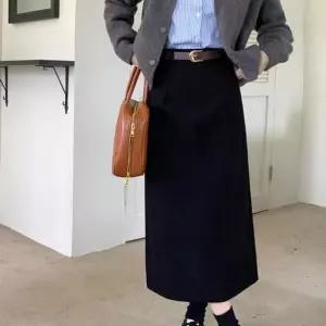 [라일리여성의류] Rly 겨울 코듀로이 라인 골덴 롱 스커트 00 롱스커