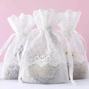 천 웨딩소품 주머니 주머니