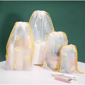 방수 구디백 휴대용 데이지 10P 소품 주머니 스트링