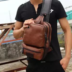 [콩심팥심]힙색 가방 코디 캐주얼 허리색 대학생 커플 보조