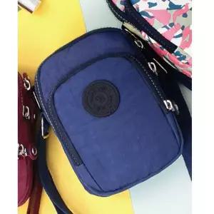 데일리 작은 메신저백 여자 중년 쇼퍼백 블루 가방