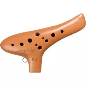 (하나악기) 노블 오카리나 도자기 소프라노C 황토색 SC sc 민무늬 명품오카리나