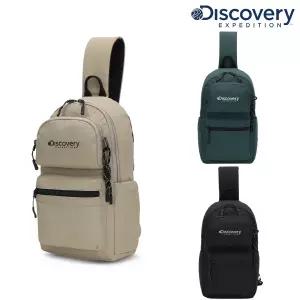매장정품 DISCOVERY 디스커버리 [디스커버리] 25N 남녀공용 아웃도어 컨사이즈 투포켓 라지 슬링백 DXSG115