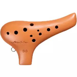 (하나악기) 노블 오카리나 도자기 소프라노G SG sg 황토색 민무늬 명품오카리나
