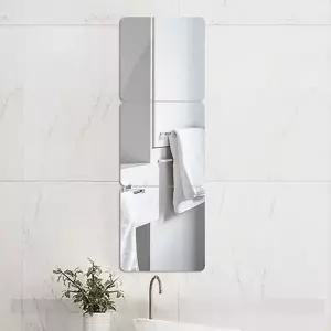 부착식 안전 아크릴 거울 전신 30cm 부착거울 (KYR-WB72F63)