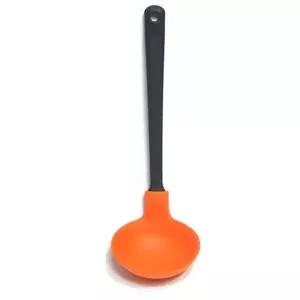 주방조리숟가락 실리콘재질 키친툴 블랙 1P