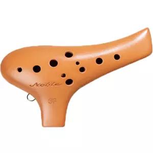 (하나악기)노블 오카리나 도자기 소프라노F SF sf 황토색 민무늬 명품 오카리나