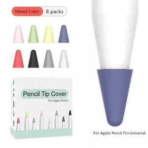apple 호환 Pencil Pro 2024 케이스 용 실리콘 펜촉 커버 apple 호환 Pencil 3 2 1 세대 케이스 러스 펜 팁
