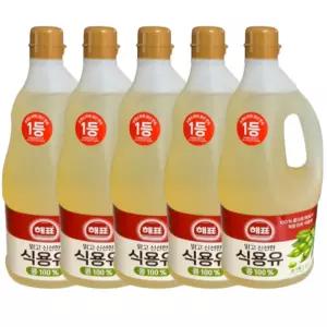 사조 해표 식용유 1.8L 5병