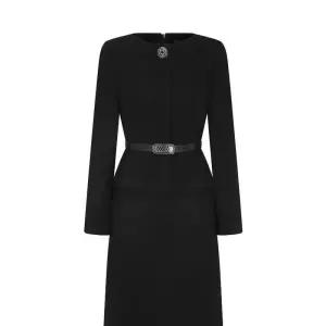 매장정품 JIGOTT 지고트 울 페플럼 재킷 H라인 원피스 JRBA0OP072 1215221