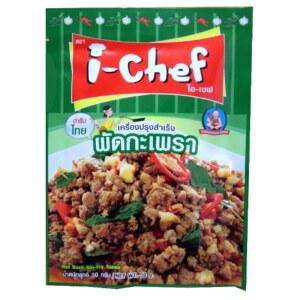 핫 바질 볶음 튀김 소스 : 셰프 브랜드 태국어 : PAD Ka PAO (2팩)