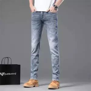 팬츠 청 남성용 스판 춘추 라이트 프리미엄 스키니진 OP3