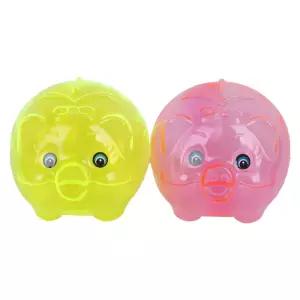 훼미리 돼지 저금통 (중 2p) 돼지 저금통 동전저금통 어린이저금통