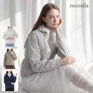 로코엘라 크레뮤 데일리 후드 집업 바람막이 점퍼