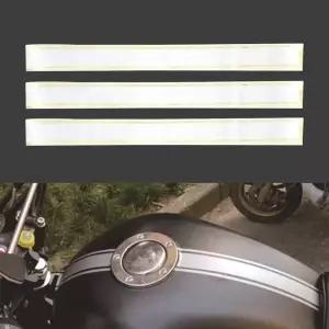 [골드스마일]F1 오토바이 유광스티커 실버