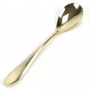 [골드스마일]티타늄 디저트 스푼 디저트 포크 아스크림 스푼 수저A 긴티스푼