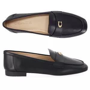 (코치) 시그니처 로고 CCD67 BLK 코치 스컬프터 여성 단화 구두 로퍼