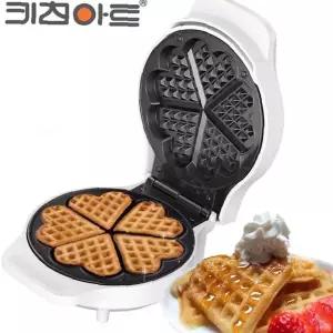 하트무늬 크로플 제조기 가정용 간식 디저트 조리기구 아침식사 간편요리 베이킹 도구